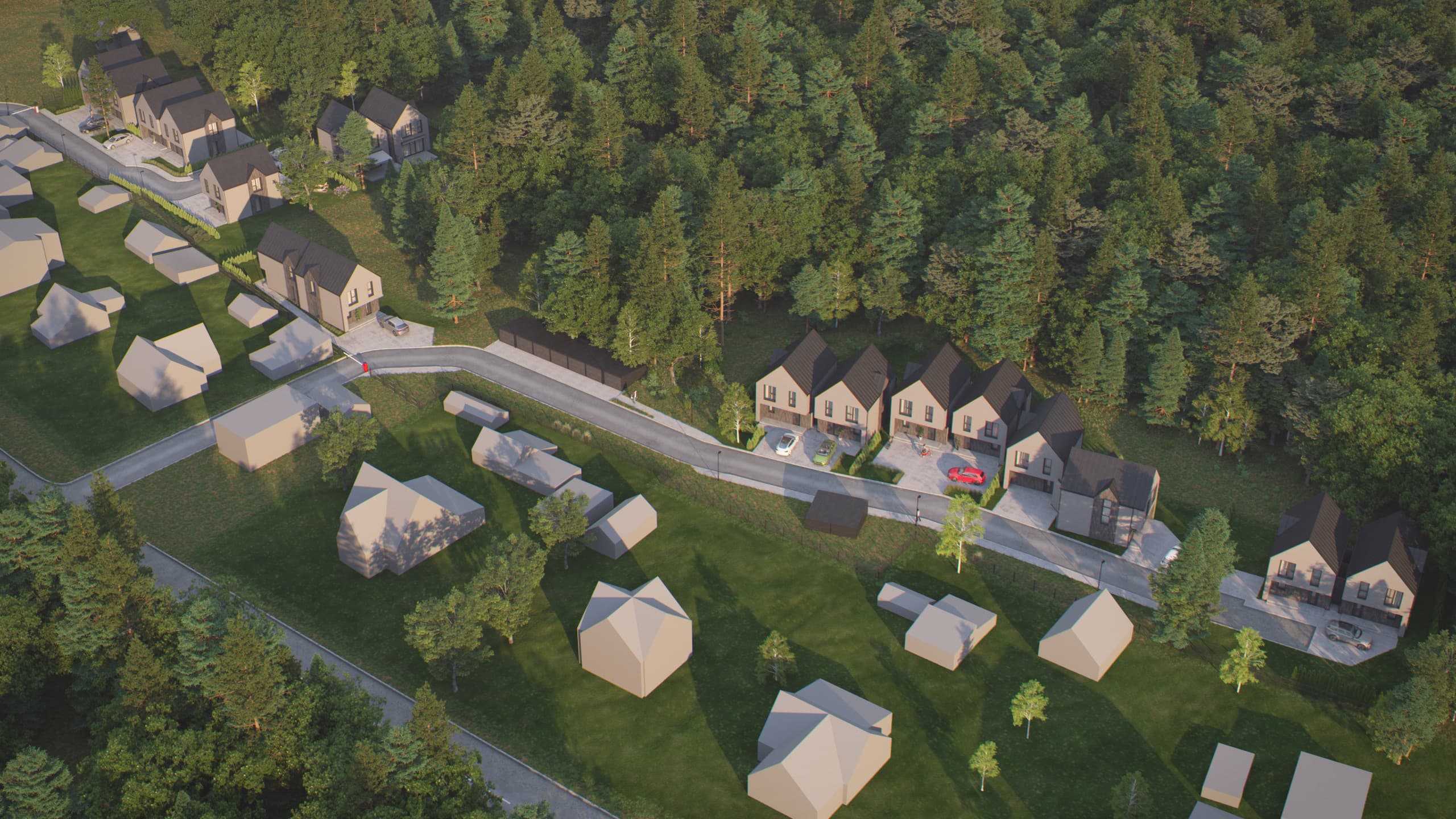 Projekto planas iš viršaus